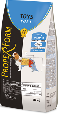 PROPER FORM PROFFETIONAL BREEDERS TOYS TYPE 1   15kg