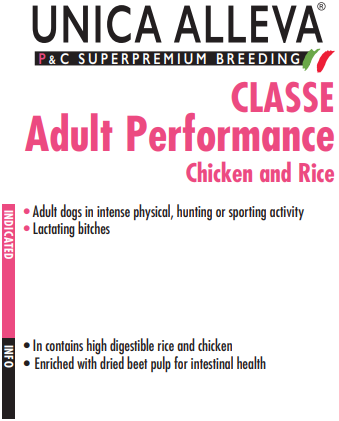 UNICA ALLEVA DOG CLASSE ADULT PERFORMANCE