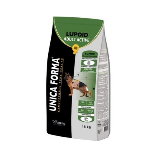 UNICA FORMA LUPOID ADULT ACTIVE 15KG