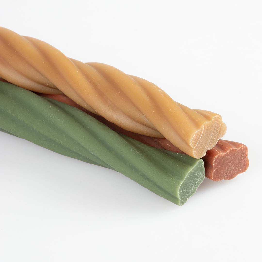 GARDEN BITES DENTAL TWISTERS LARGE DISPLAY 16cm