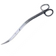 SCRAPER’S TOOL STAINLESS STEEL SCISSOR CURVED