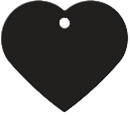 PINK HEART TAG WITH EPIGRAPH LARGE