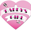 PINK HEART TAG WITH EPIGRAPH LARGE