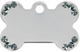 SMALL SILVER BONE ID TAG
