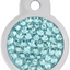 SMALL SILVER/BLUE TAG