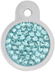 SMALL SILVER/BLUE TAG