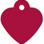 PINK HEART TAG WITH EPIGRAPH SMALL