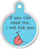 LARGE SILVER CIRCLE TAG