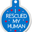 LARGE SILVER CIRCLE TAG