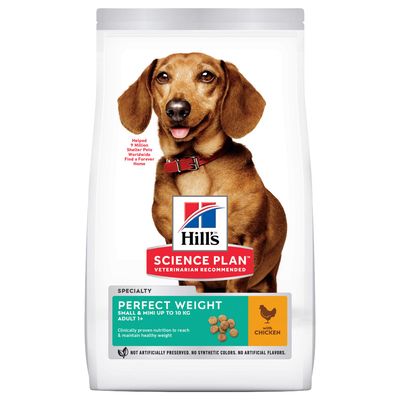 Hill's Adult 1+ Perfect Weight Small & Mini with Chicken