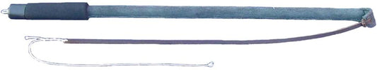 Training whip with soft handle