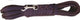 LEATHER LEAD SILVER CLIP 12mm