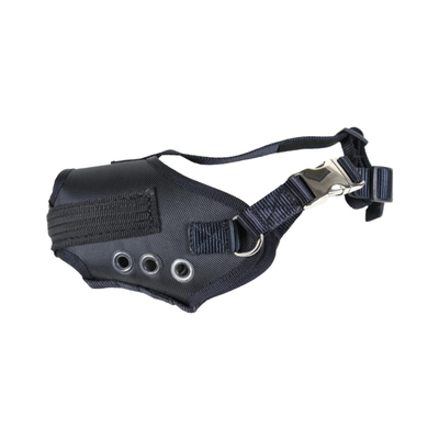 Κ-9 SERVICE DOG MUZZLE FOR GERMAN SHEPHERD & MALINOIS WITH BROWBAND