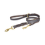 BRAIDED LEATHER LEASH TWIN