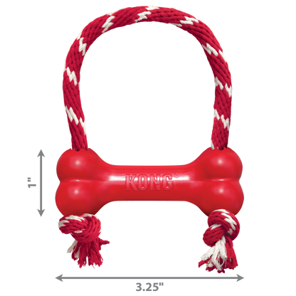 KONG GOODIE BONE WITH ROPE