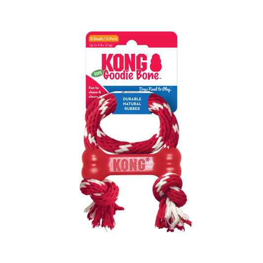 KONG GOODIE BONE WITH ROPE