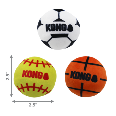 Cat Sport Balls 2-pk Assorted