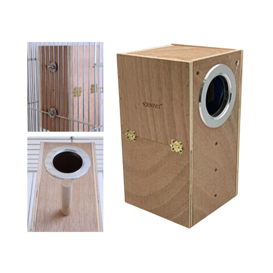 LARGE PARAKEET PLYWOOD NEST