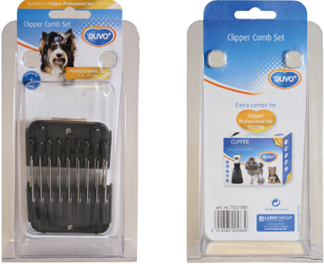 CLIPPER COMB SET FOR PROFFETIONAL SET 3-6-10mm