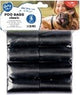 POO BAGS CLASSIC BLACK 16x ROLL OF 20xBAGS