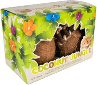 COCONUT GLOBEHOUSE WITH LADDER AND ROPE