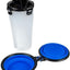 2-IN-1 TRAVEL DINNER SET BLUE/BLACK