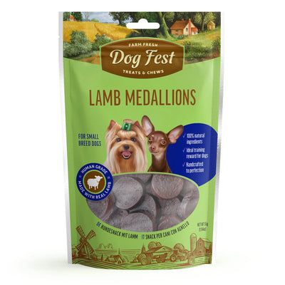LAMB MEDALLIONS FOR SMALL BREEDS 55G
