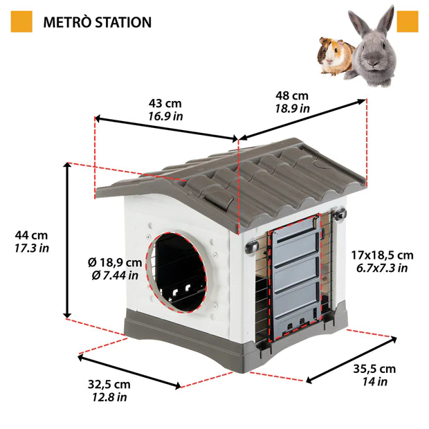 METRÒ STATION RABBIT HOUSE