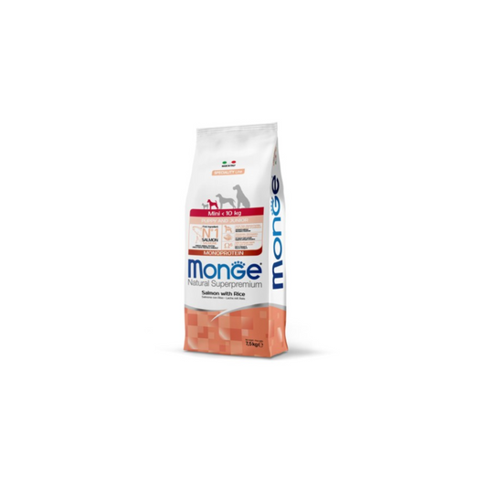Monge Mini Puppy Salmon with Rice 7.5 kg