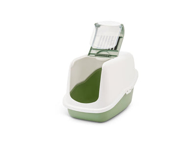 NESTOR  CATLITTER WHITE/ BOTANICAL GREEN