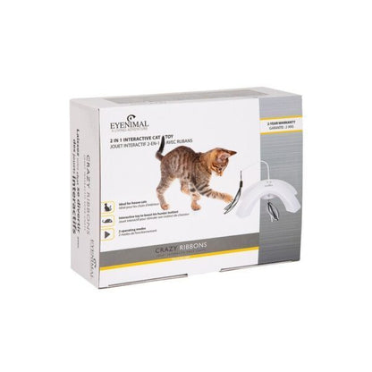 ELECTRONIC CAT TOY – MODEL CRAZY RIBBONS