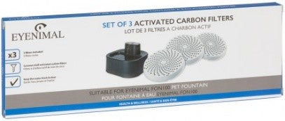 EYENIMAL FILTERS FOR PET FOUNTAIN BIG CAPACITY (3PCS)