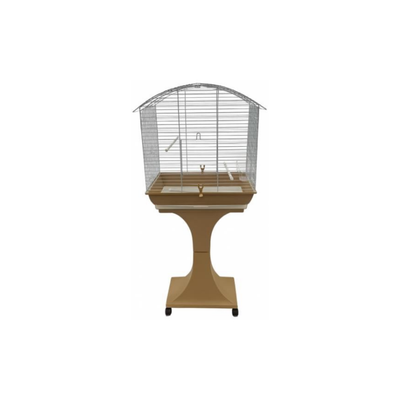 PARAKEET CAGE & STAND WITH WHEELS