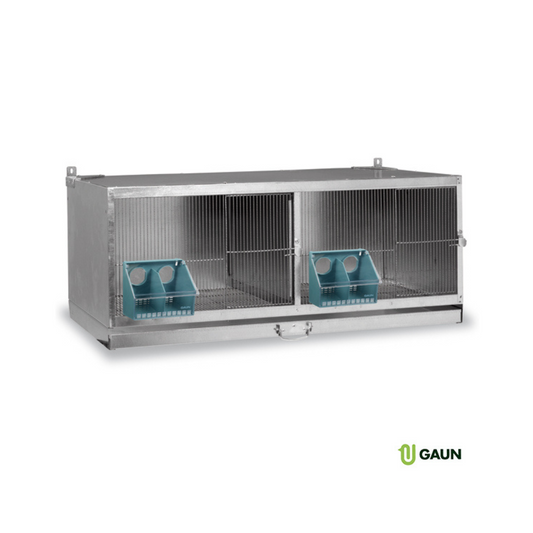 PIGEON BREEDING CAGE 2 COMPARTMENTS