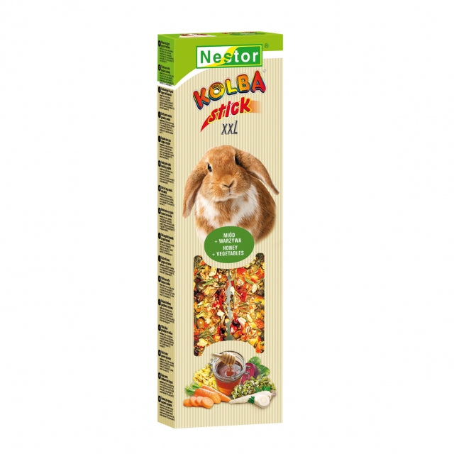 2x RODENTS STICKS XXL HONEY & VEGETABLES