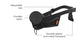 NYLON MUZZLE DOG EXTREME WITH D RING