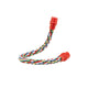FLEXIBLE COTTON PERCH FOR PARROT