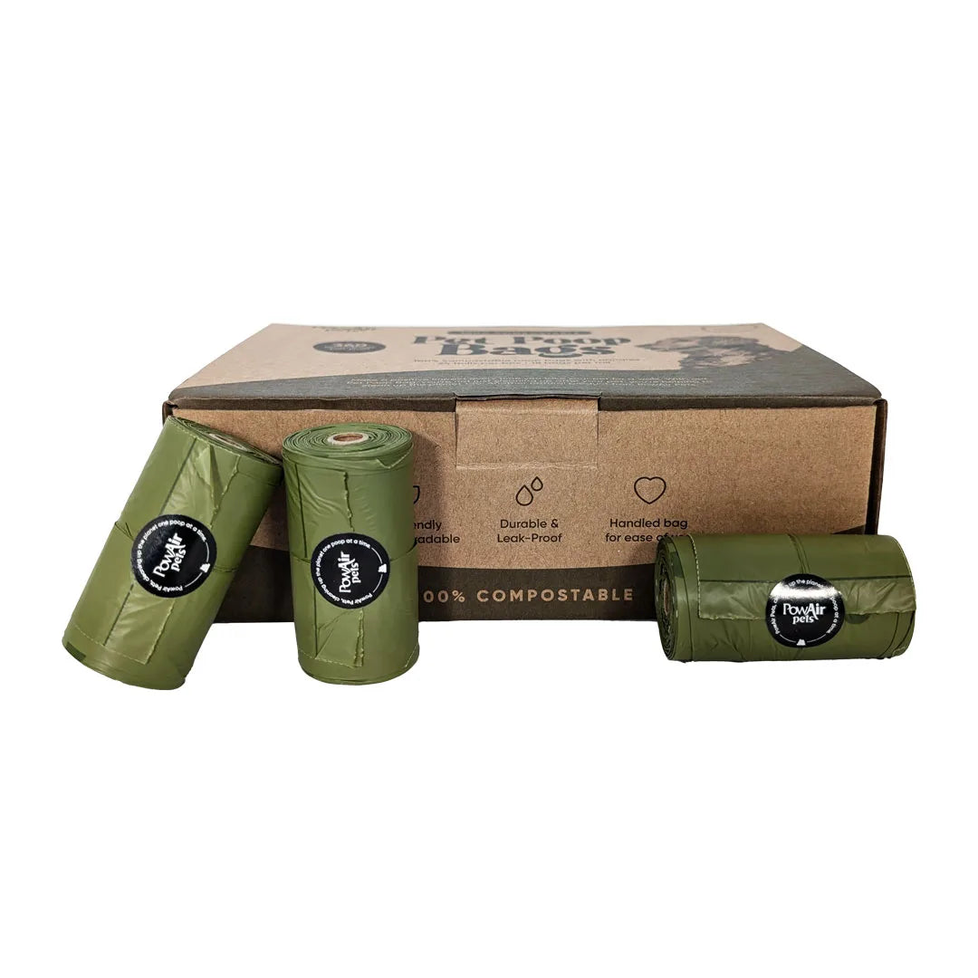 BIODEGRADABLE DOG POOP BAGS