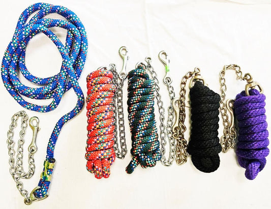 ROPE LEAD WITH CHAIN