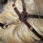 WAG N WALK DESIGNER LEATHER HARNESS FOR TOY & PUPPY DOGS