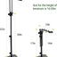 HEIGHT ADJUSTABLE CLIP & STANDING LAMP BRACKET