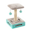 SCRATCHING TREE CYA 1 TURQUOISE & GREY