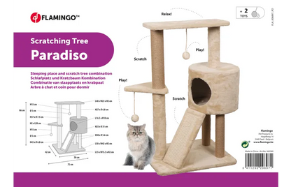 КОШКА ЦАПРЕЧ ДЕРЕВО PARADISO