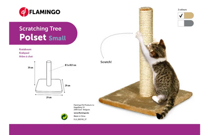 SCRATCHING TREE POLSET BEIGE