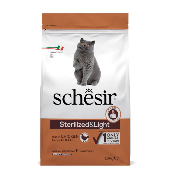 Schesir Sterilised & Light with Chicken