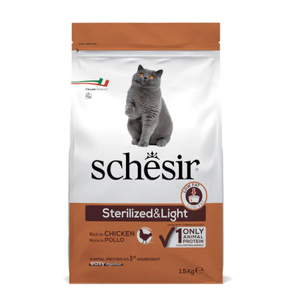 Schesir Sterilised & Light with Chicken