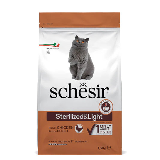 Schesir Sterilised & Light with Chicken
