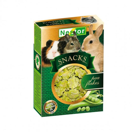 SNACKS FOR RODENTS AND RABBITS - PEA FLAKES