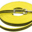 RUBBERIZED TRACKING-LEASH WITHOUT HANDLE YELLOW