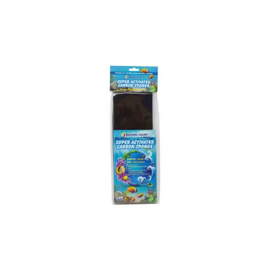 SUPER ACTIVETED CARBON SPONGE 32x12x2cm